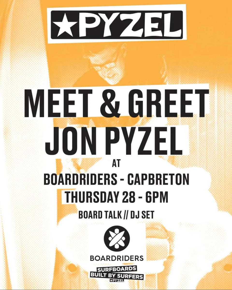 Meet & Greet Jon Pyzel + board talk & DJ set (Boardriders Capbreton)