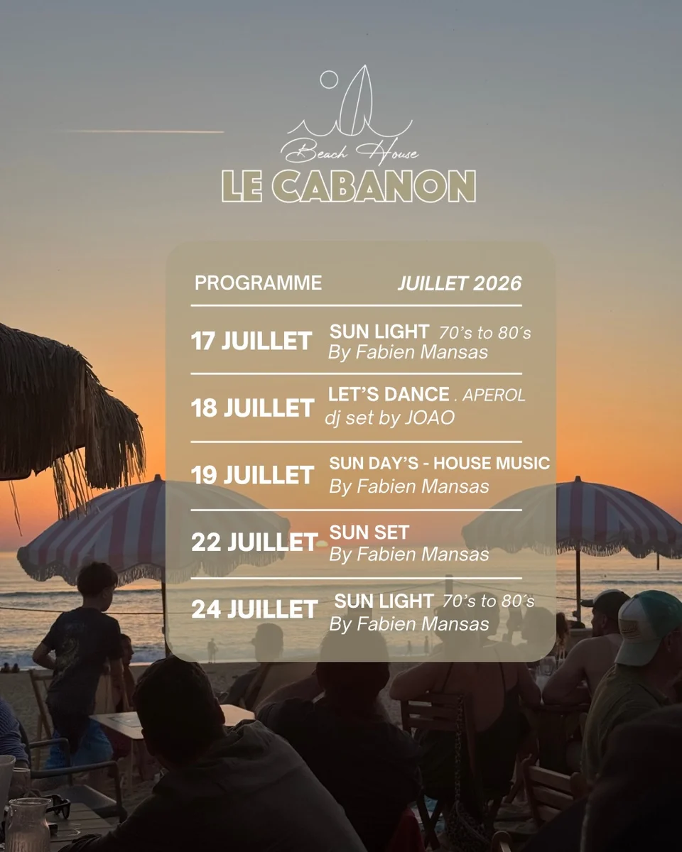 SUN SET avec Fabien Mansas : Soirée Décontractée & House Music