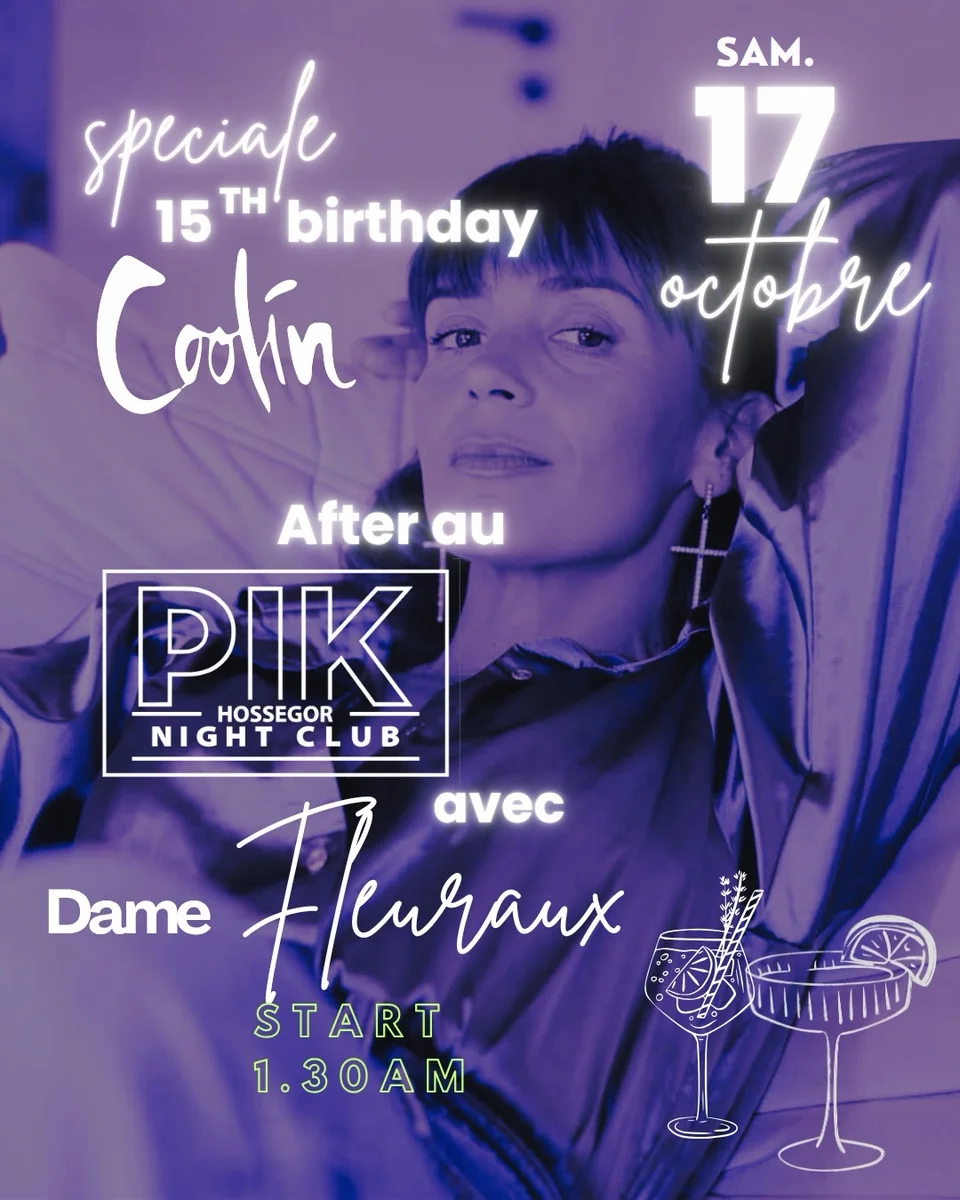 Dame Fleuraux Night at PIK Club Hossegor