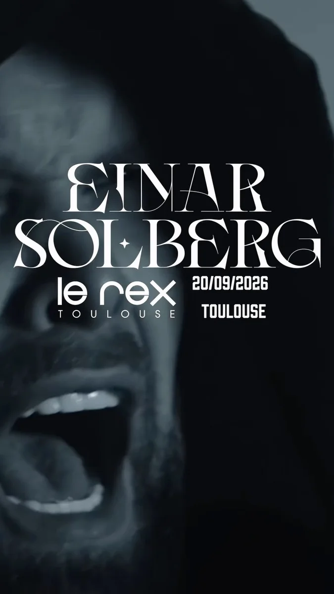 Concierto de Einar Solberg en Toulouse con Jovian Moons, Raphael Weinroth-Browne y Royal Sorrow