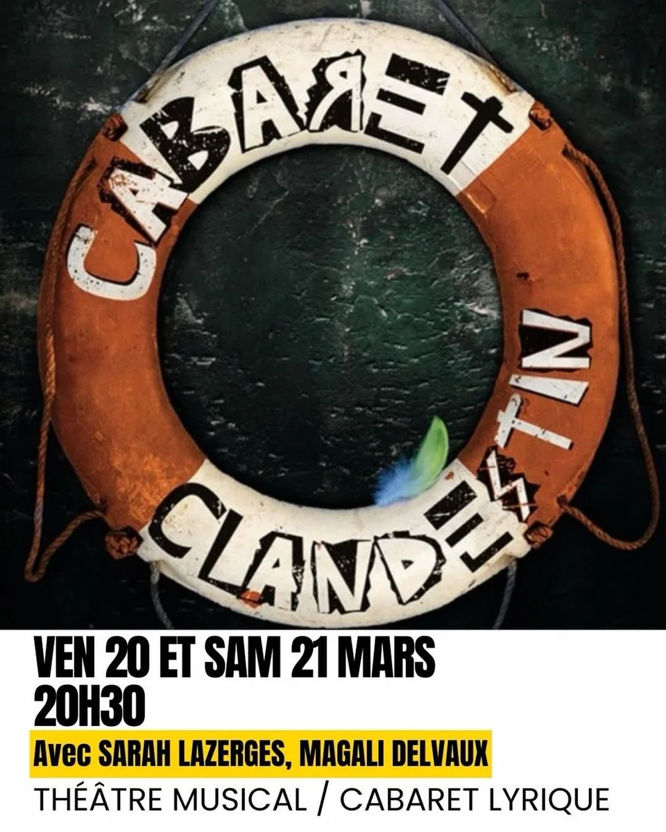 Cabaret Clandestin : théâtre musical & cabaret lyrique