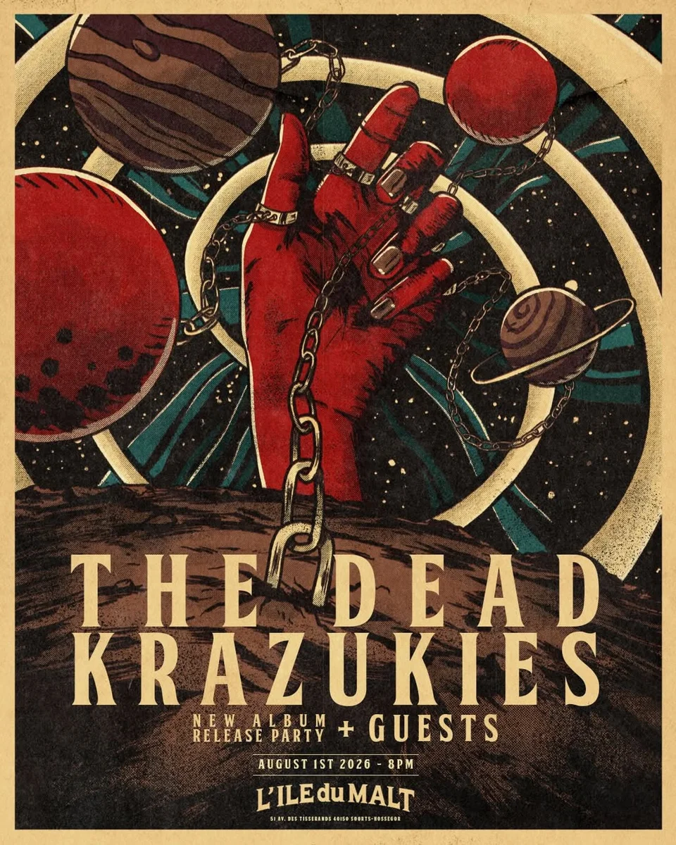 Release party « CIPHER » des The Dead Krazukies (avec guests)