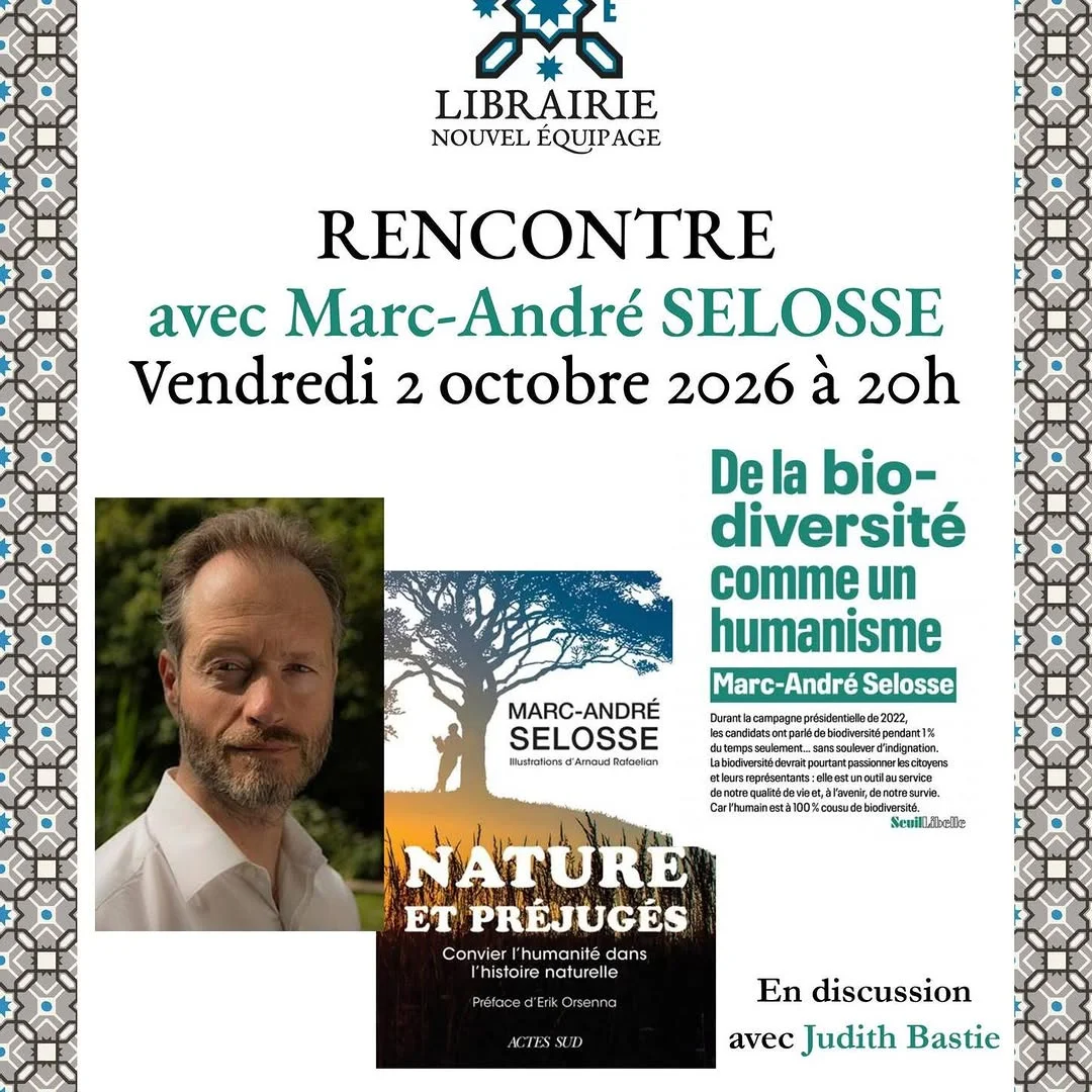 Meeting with Marc-André Selosse about his latest works