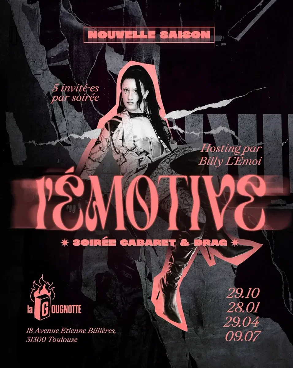 L'ÉMOTIVE cabaret & drag party - Thursday, October 29, 2026