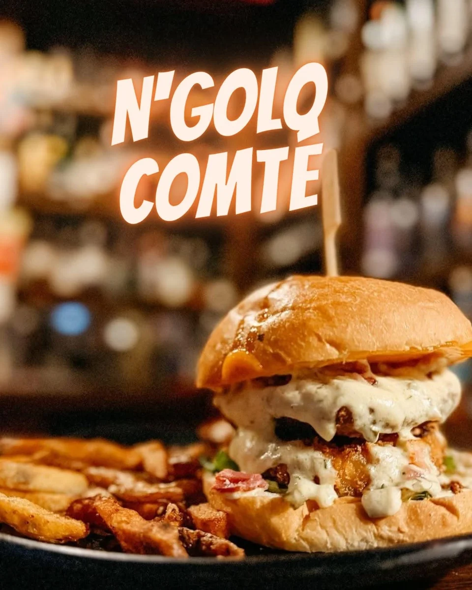 Burger du mardi : N'Golo Comté (formule burger + frites + bière)
