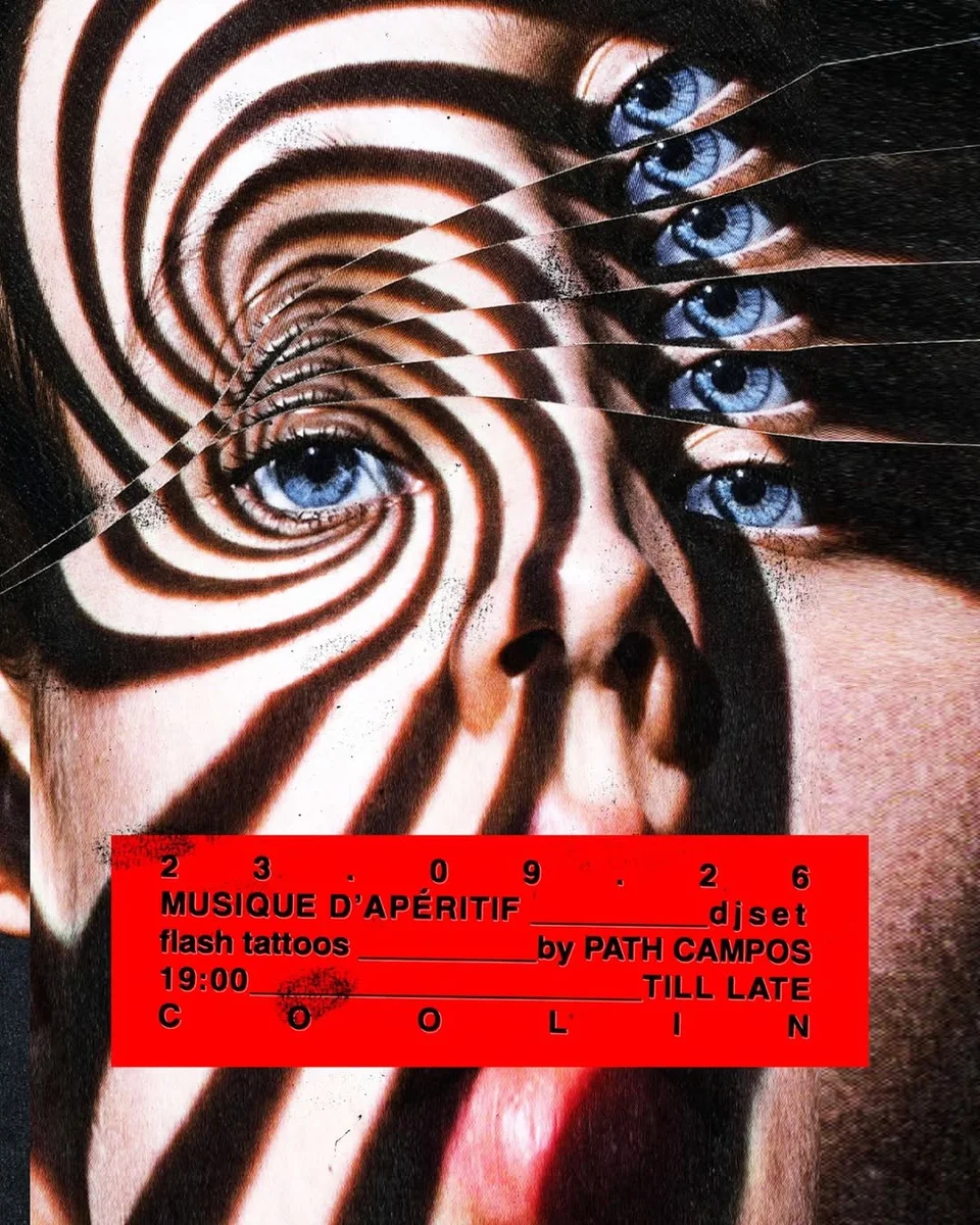 Soirée musique d’apéritif : DJ set & flash tattoos