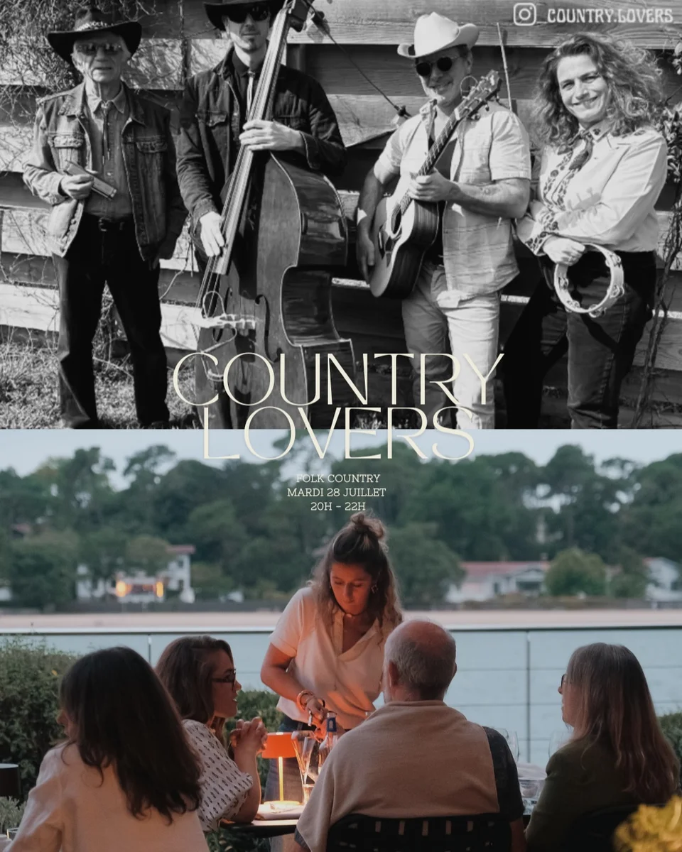 Soirée folk country avec Country Lovers à Hossegor