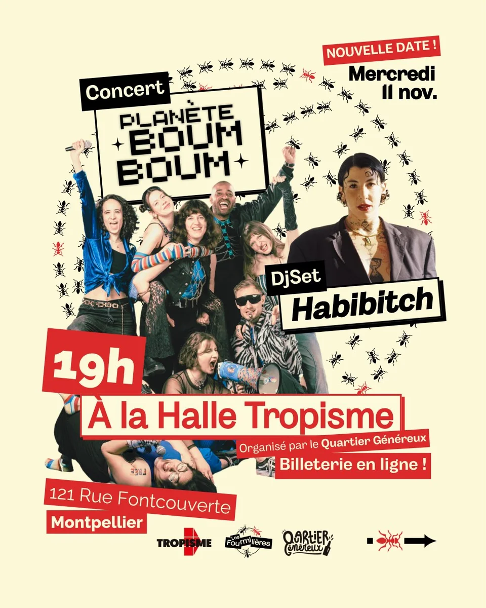 Concierto Planète Boum Boum + Habibitch
