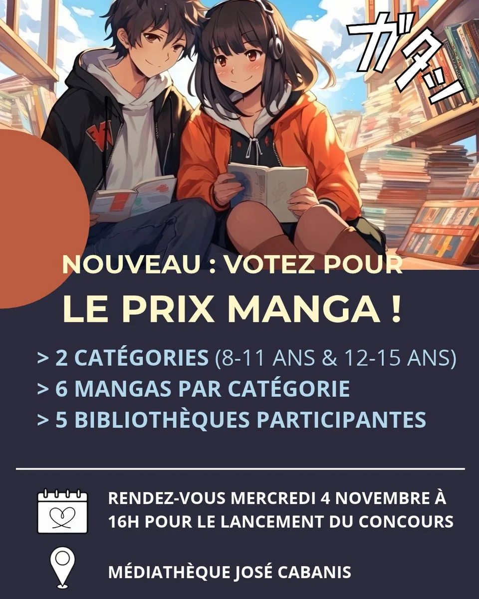 Vota por el Prix Manga 2027