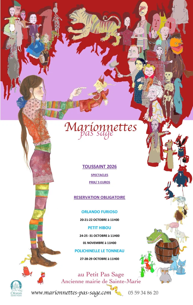 Spectacle Marionnettes Pas Sage "Petit hibou "
