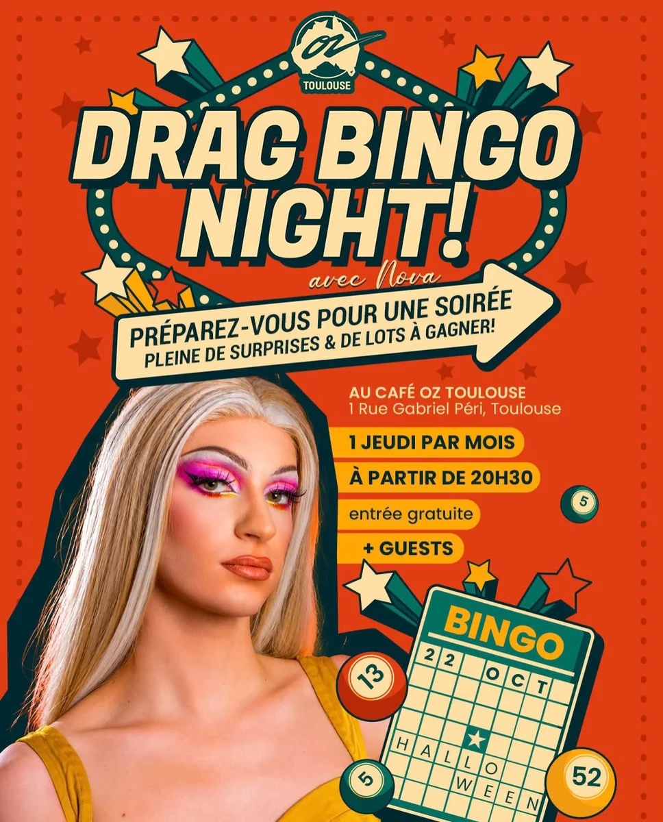 Drag Bingo Night with @nova