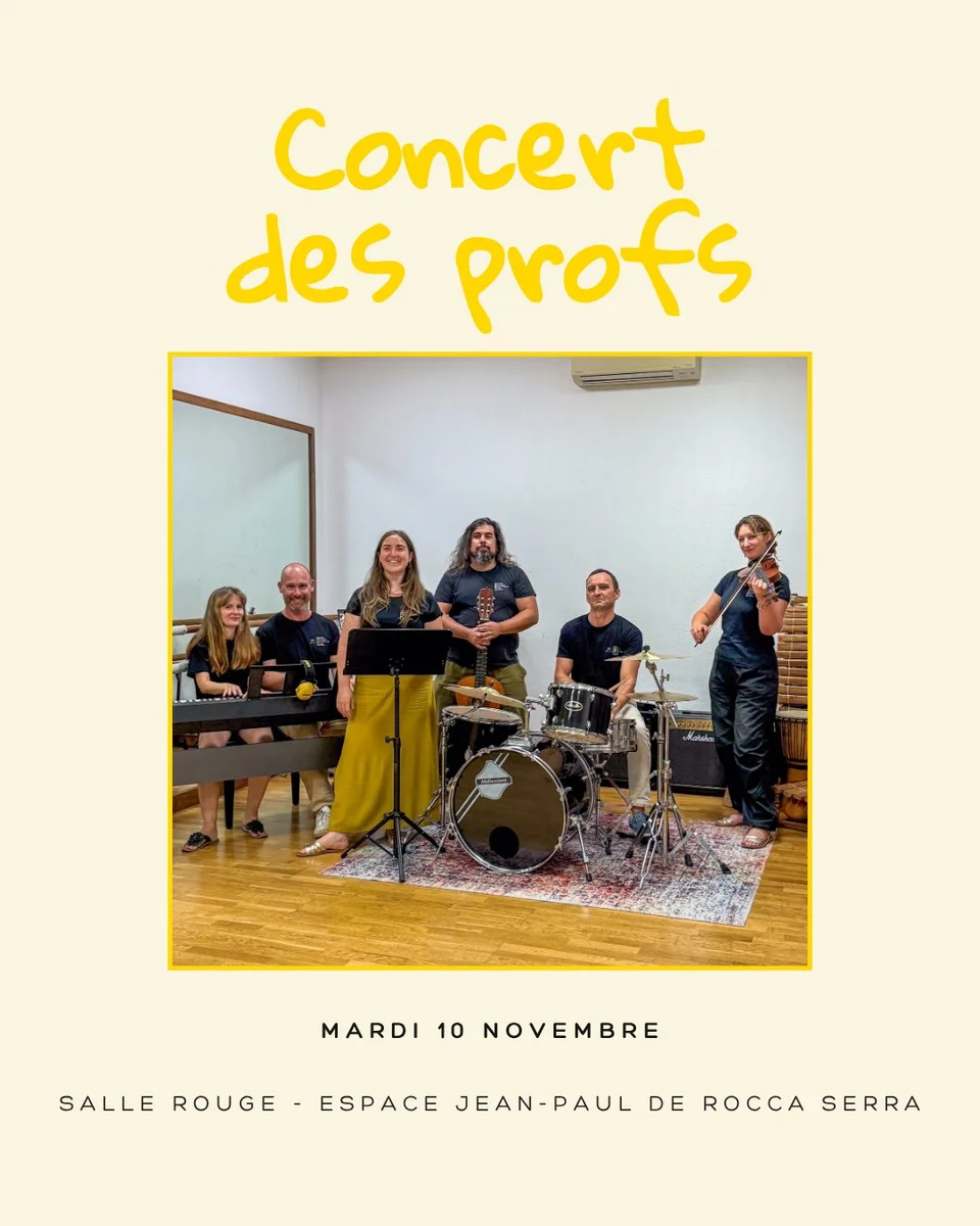 Concert des profs du CACEL