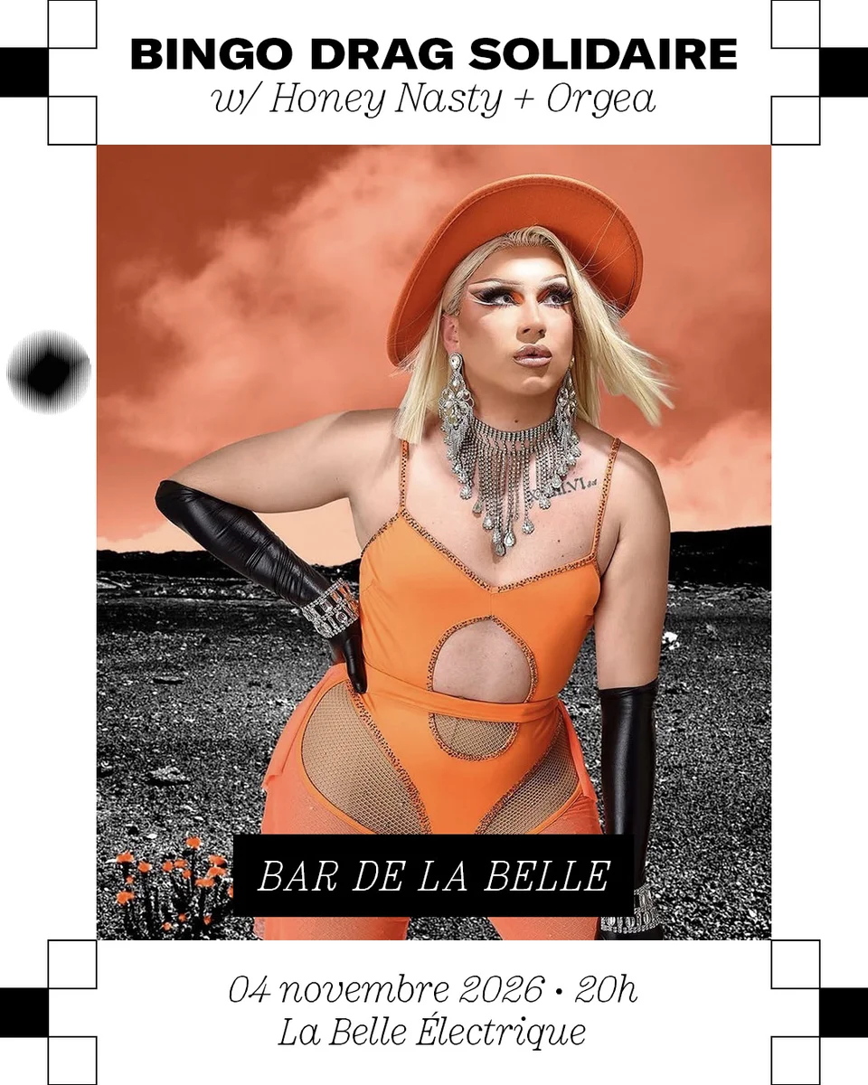 Bingo Drag Fundraiser with Honey Nasty and Orgea