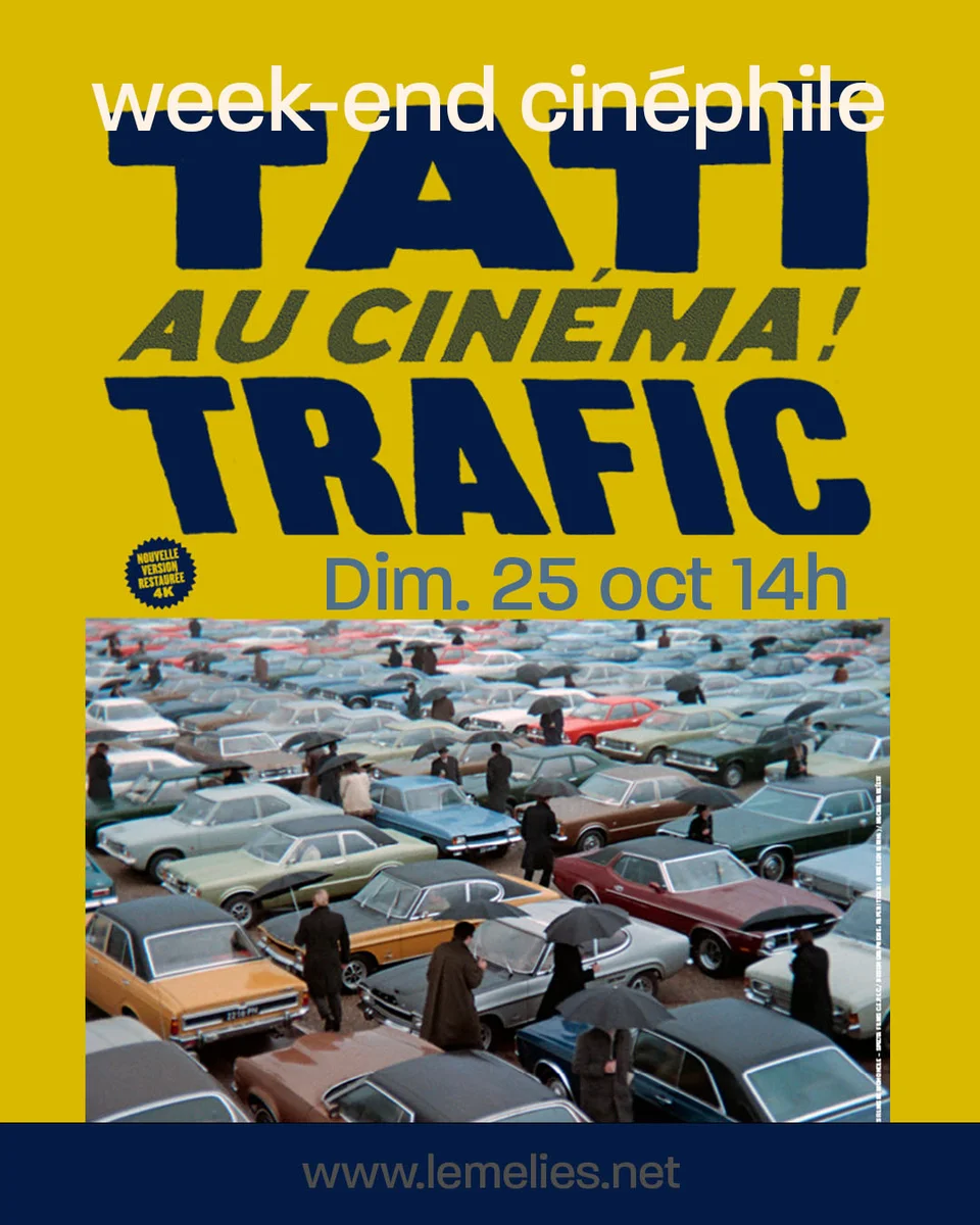 Screening of "Traffic" by Jacques Tati