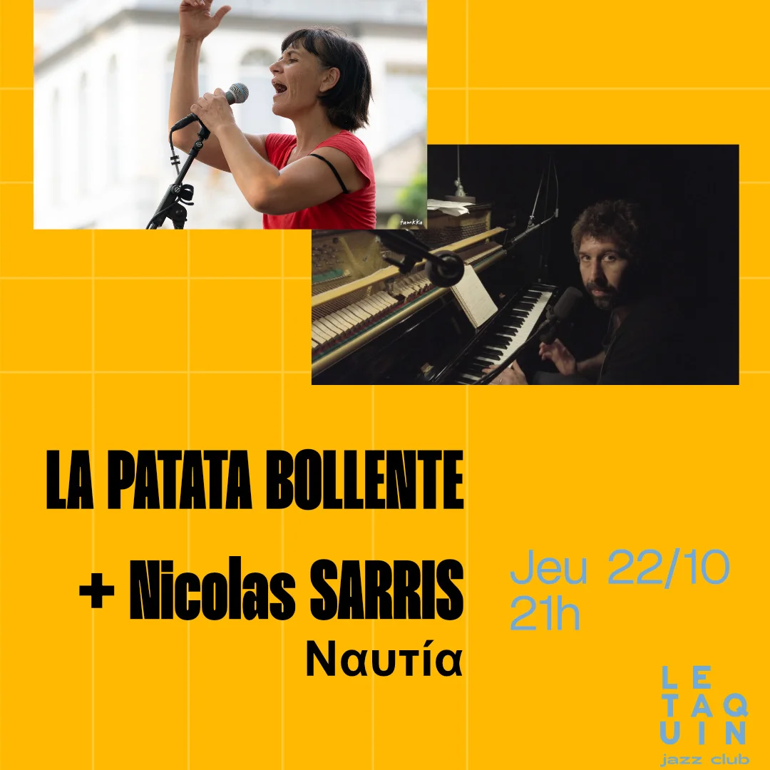 La Patata Bollente with Nicolas Sarris - Concert in Toulouse
