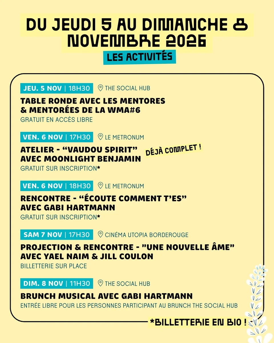 Atelier « Vaudou Spirit » avec Moonlight Benjamin