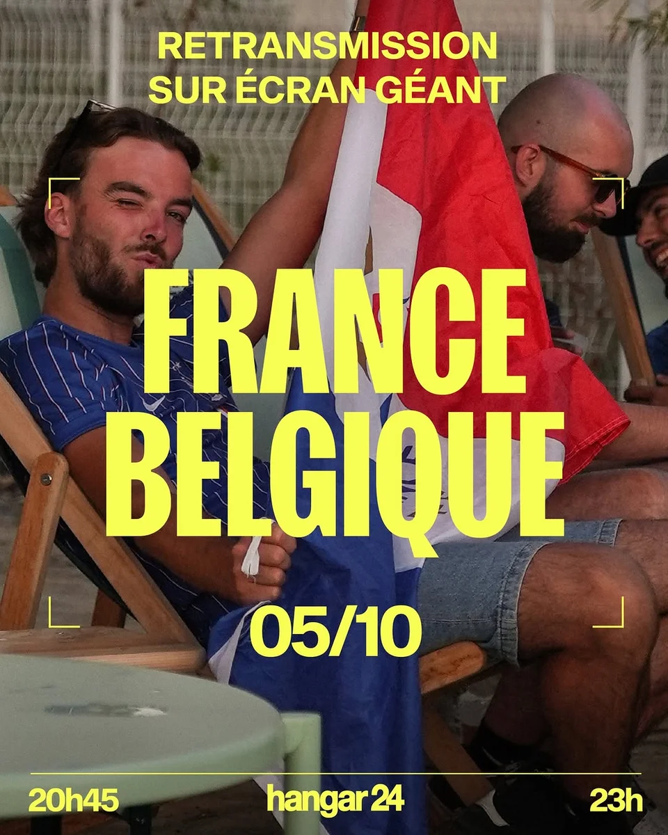 Screening party: France vs Belgium match
