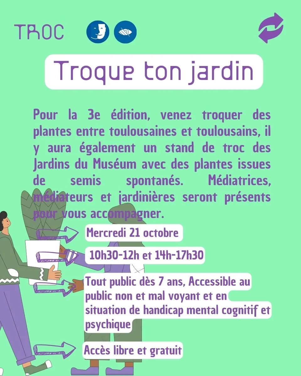 Swap Your Garden at Jardins du Muséum à Borderouge