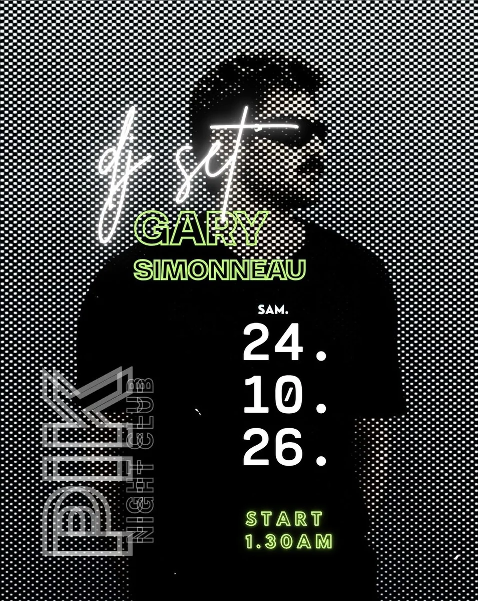 Noche con Gary en PIK Club Hossegor