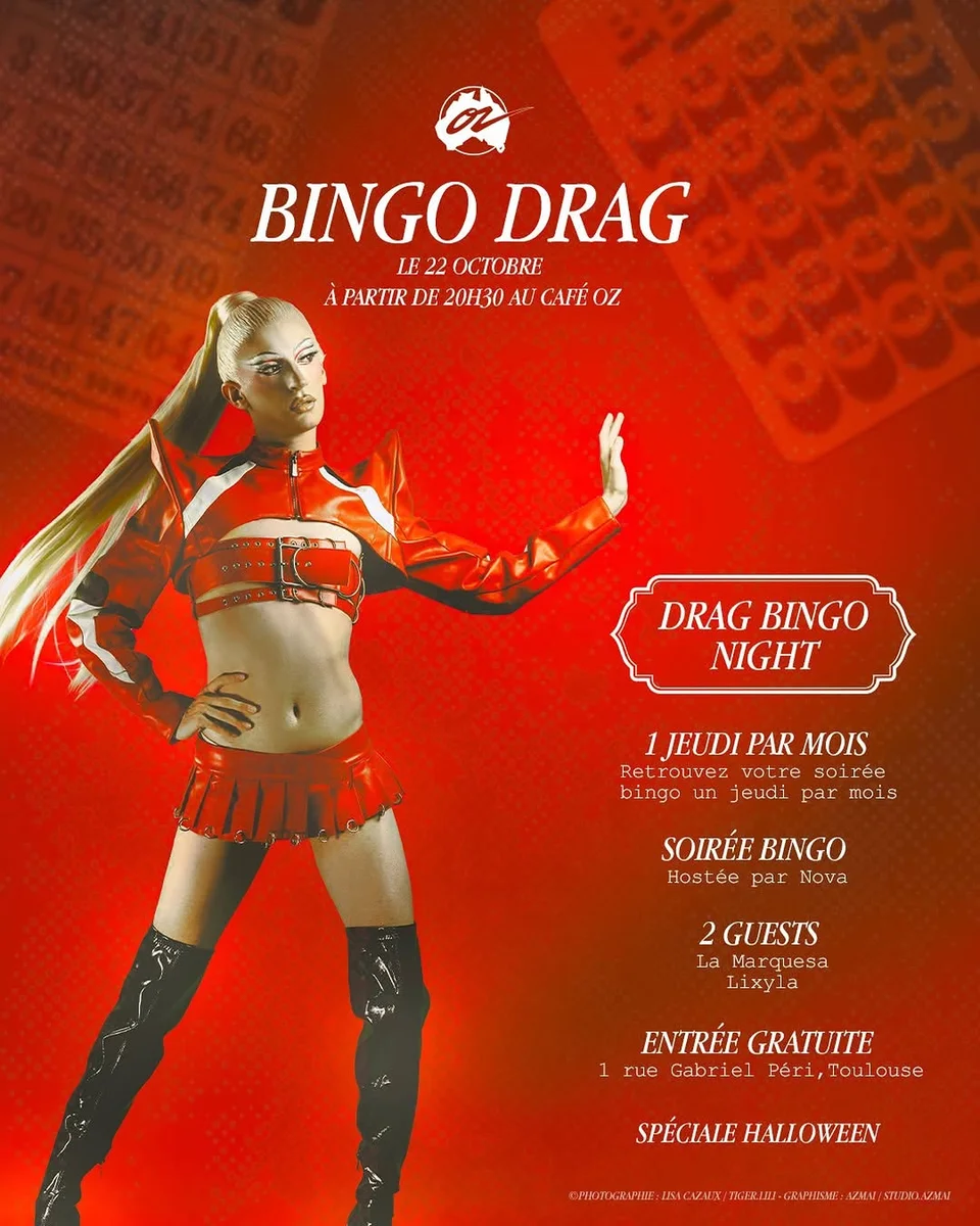 Halloween Drag Bingo at Café Oz