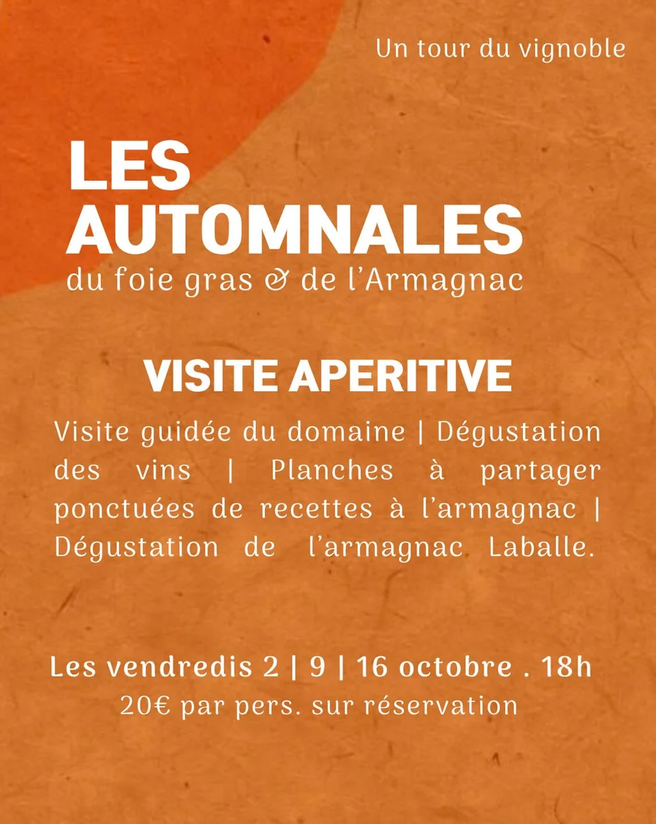 Visite apéritive - Les Automnales du foie gras & de l'Armagnac